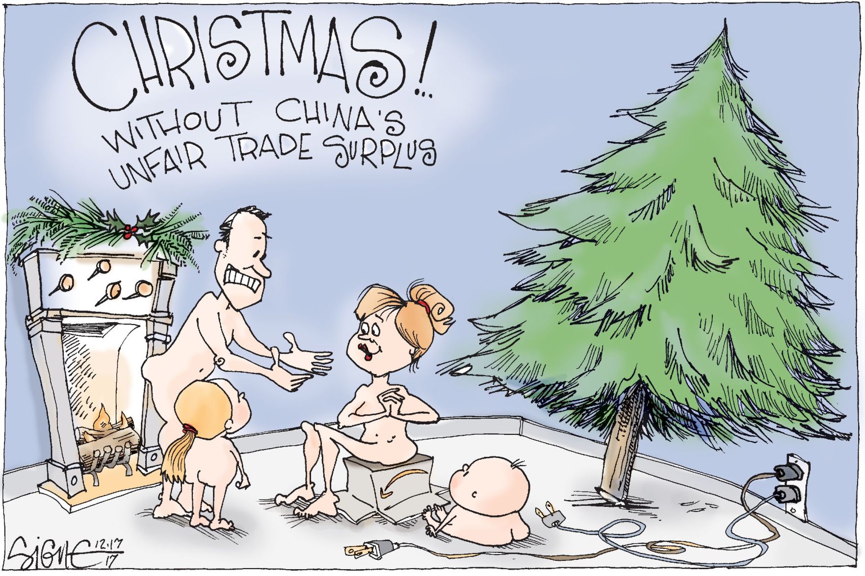 Signe Wilkinson editorial cartoon